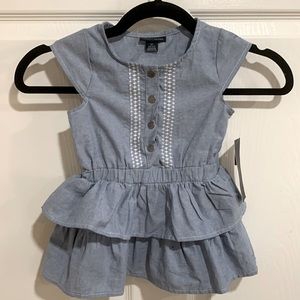 Denim Ruffle Top Tommy Hilfiger Toddler 3t